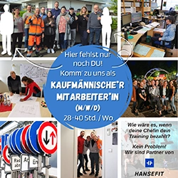 Verwaltungsmitarbeiter*in gesucht